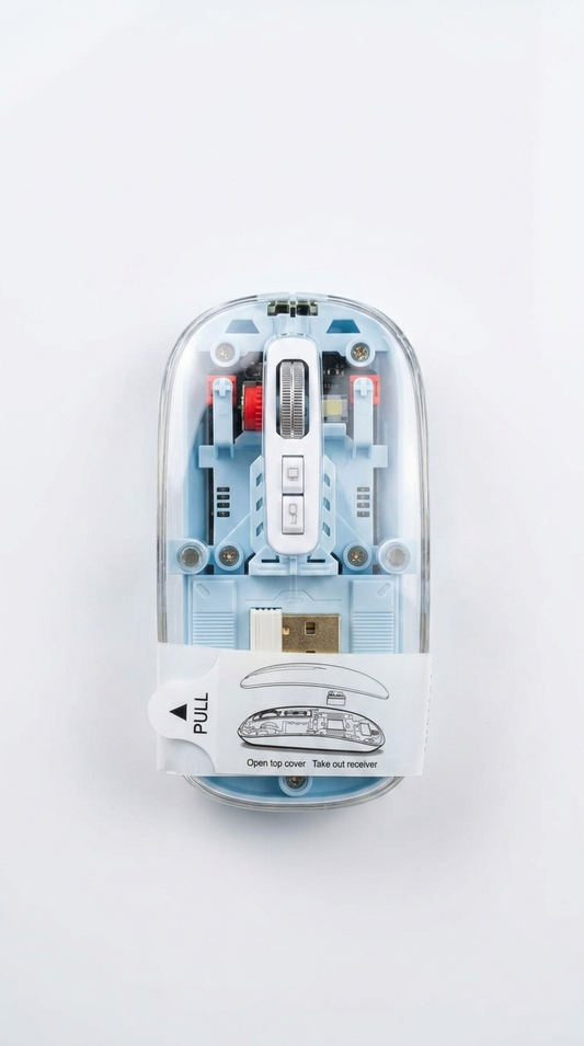 AKMA TECHTRONICS Transparent Wireless Mouse