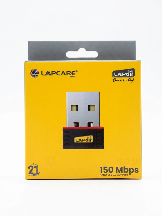 Lapcare LAPair 150 Mbps Nano USB 2.0 Wi-Fi Adapter