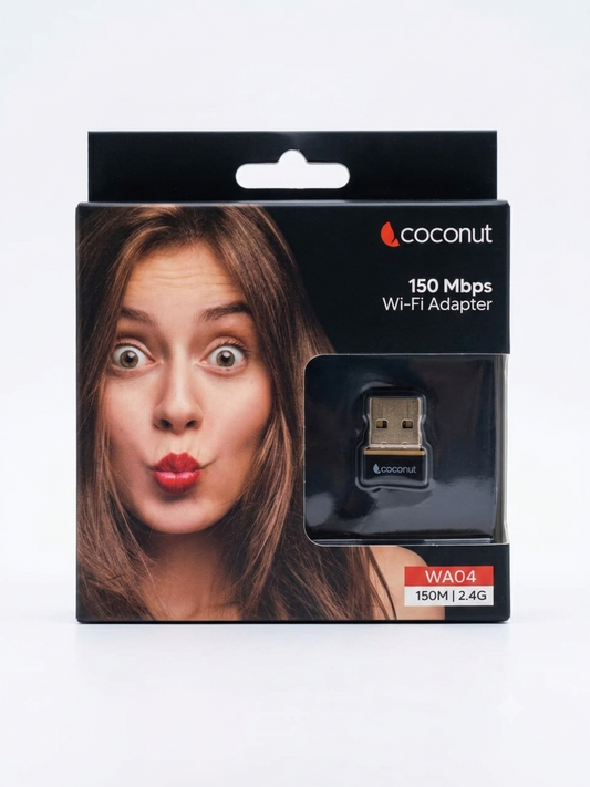 Coconut USB Wi-Fi Adapter / Wireless Nano Dongle