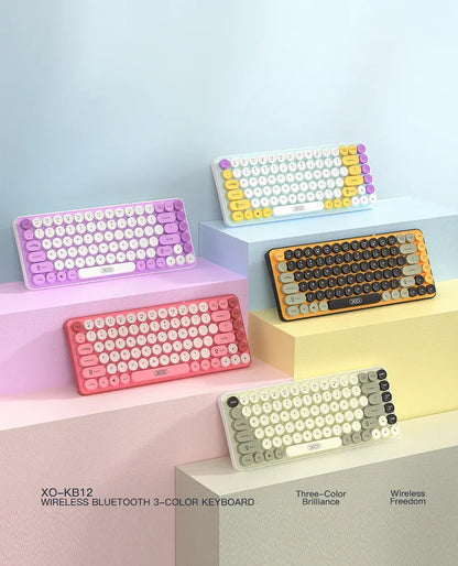POP Keys Mechanical Bluetooth Keyboard - Purple Tricolor