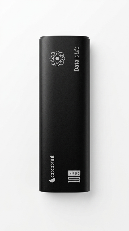 Coconut SC 16 Dual-Protocol M.2 NVMe + NGFF SSD Enclosure (10Gbps Speed)