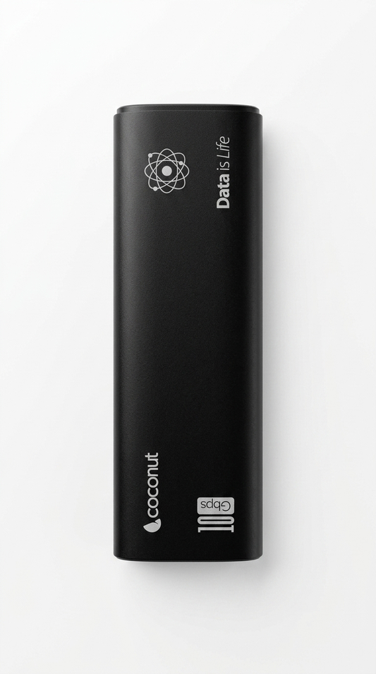Coconut SC 16 Dual-Protocol M.2 NVMe + NGFF SSD Enclosure (10Gbps Speed)
