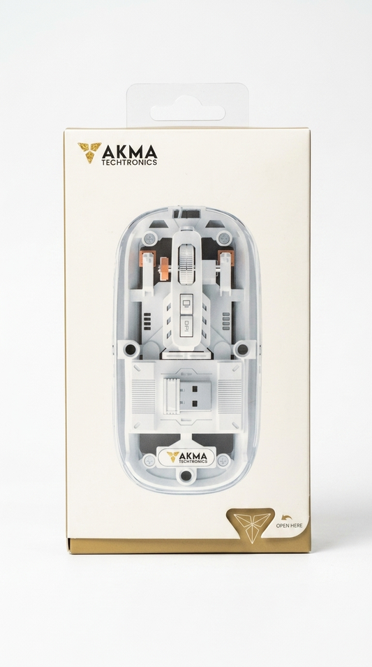 AKMA TECHTRONICS Transparent Wireless Mouse