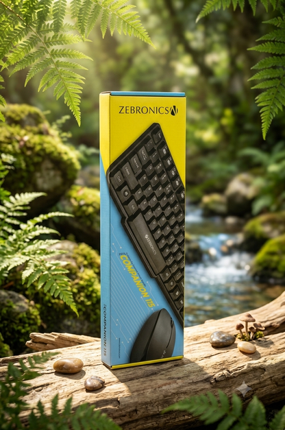 ZEBRONICS - COMPANION 115 WIRELESS KEYBOARD & MOUSE COMBO
