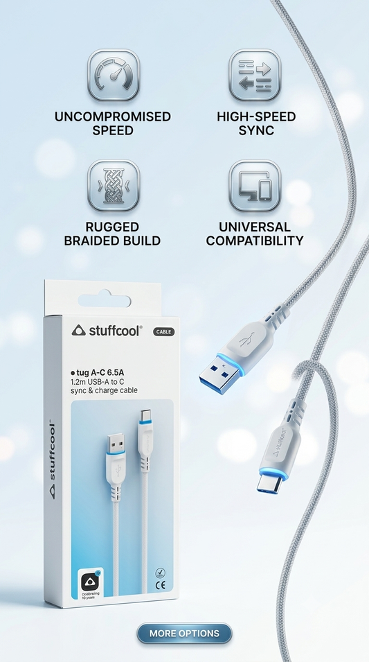 STUFFCOOL TUG A-C 6.5A. Sync & Cable 1.2M