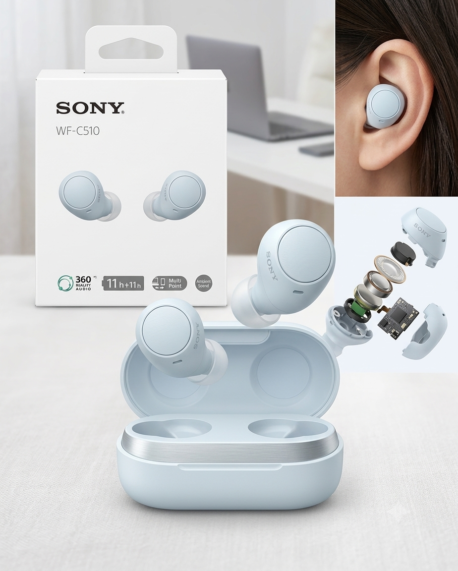SONY WF-C510 TRULY WIRELESS STEREO HEADSET