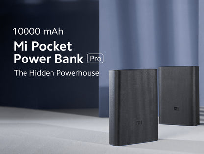 XIAOMI POCKET POWER BANK PRO 10000 mAh 33w Fast Sonic charge